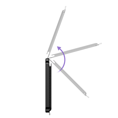 Устройство для поиска вещей E91I, синхронизация с IOS, Носо, в виде магнитного чехла для карты, черный