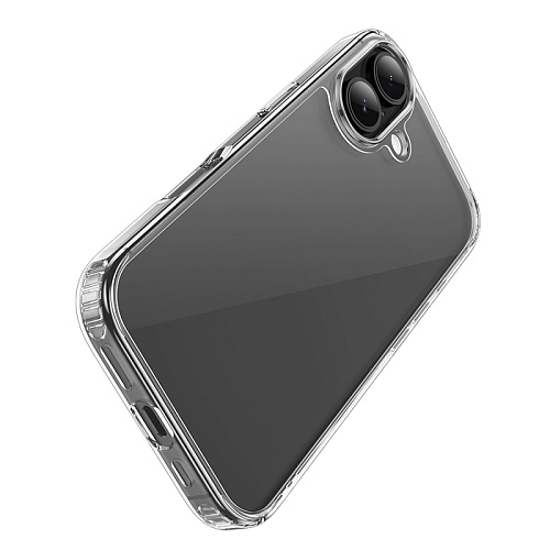 Чехол силиконовый для iPhone 17, Противоударная серия TPU, HOCO, прозрачный