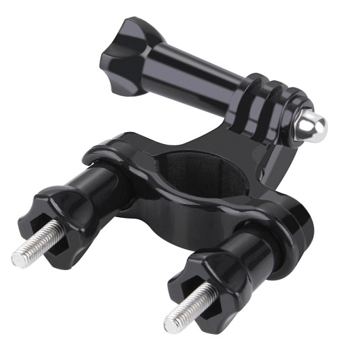 Держатель для велосипеда/мотоцикла для GoPro и аналогичных экшн камер, телефонов и других устройств, PULUZ, черный