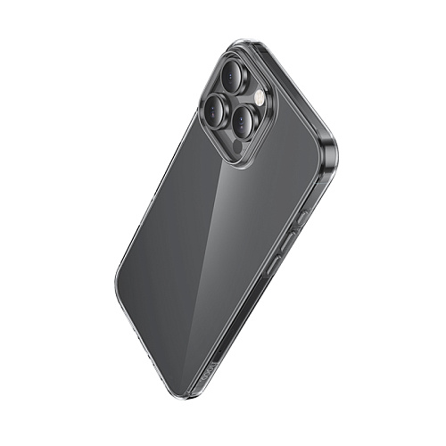 Чехол силиконовый для iPhone 16 Pro, Light series TPU, HOCO, прозрачный