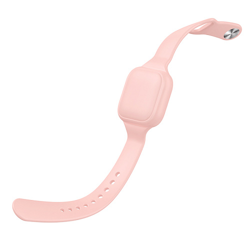 Устройство для поиска вещей E91E, синхронизация с IOS, Носо, белый с розовым браслетом на руку