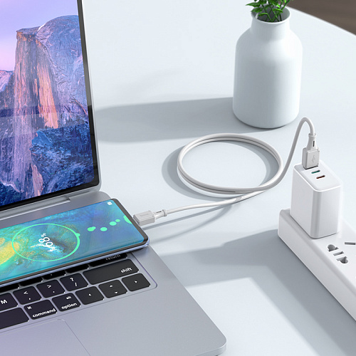 USB Кабель Type-C, HOCO, X101, 1м, серый