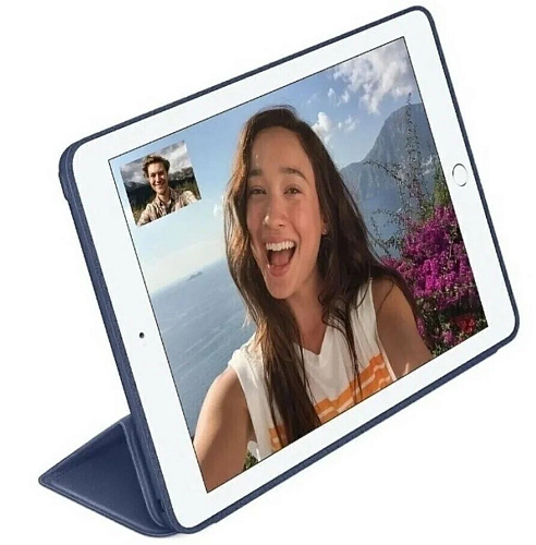 Чехол-книжка для ipad Pro 10.2 (2019)/iPad 8 10.2 (2020)/iPad 9 10.2 (2021), Smart Case, без лого, синий