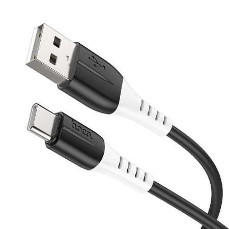 USB Кабель Type-C, HOCO, X82, силиконовый, 1м, черный