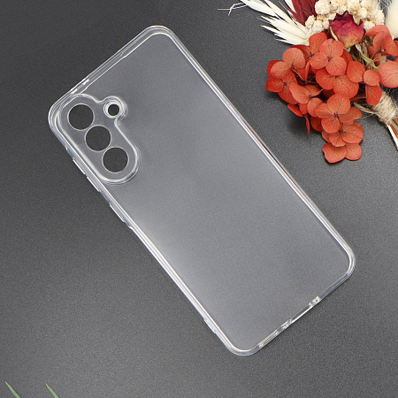 Чехол силиконовый для Samsung Galaxy A36 (5G) / A56 (5G), с защитой камеры, X-CASE, прозрачный