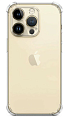 Чехол силиконовый для iPhone 14 Pro Max (6.7), усиленные края, c защитой камеры, X-CASE, прозрачный