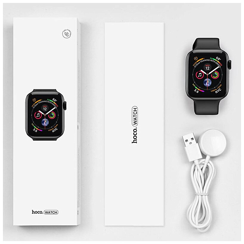 Умные часы Y1 Smart watch Hoco, черные