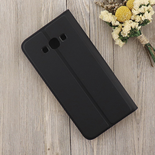 Чехол-книжка для Samsung Galaxy A5 (2018)/A8 (2018)/A530, X-CASE, боковой, черный