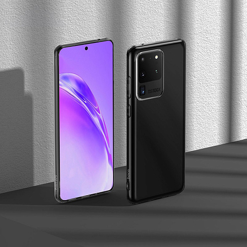 Чехол силиконовый для Samsung Galaxy S20 Ultra, HOCO, Light series, прозрачный