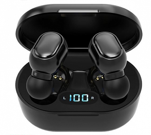 Беспроводные наушники Air-E7S, вакуумные черные