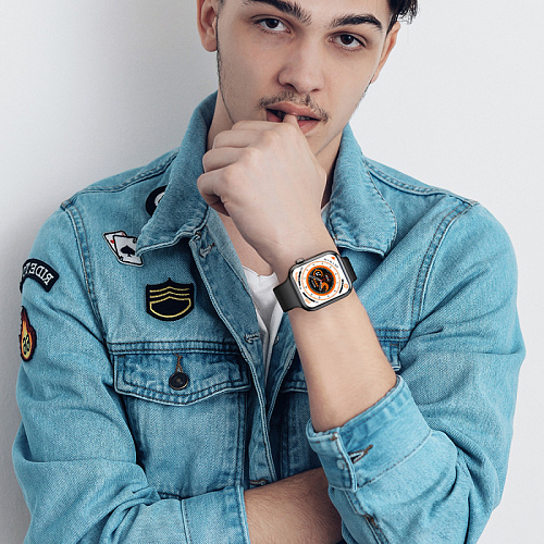 Умные часы Y12 Smart watch Hoco, черные