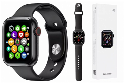 Умные часы Y1 Smart watch Hoco, черные