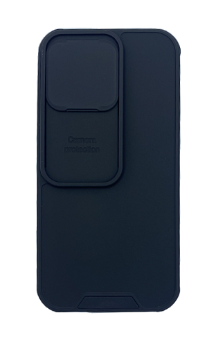 Чехол силиконовый для iPhone 13 (6.1), Camera lens protector series, HOCO, черный