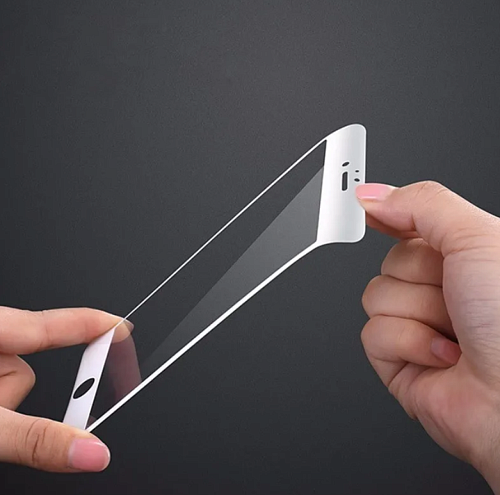 Защитное стекло на Meizu M5, 3D Fiber, белый, X-CASE