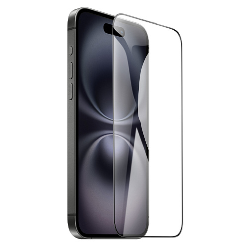 Защитное стекло для iPhone 15 Plus/16 Plus, G777, HOCO, anti-static, черное