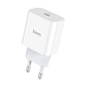 Сетевое зарядное устройство, 1 PD 20W + 1 USB 3.0 QC (C76A Plus), HOCO, белый