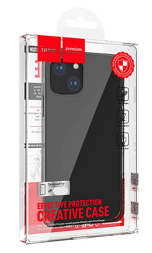 Чехол силиконовый для iPhone 13 (6.1), Fascination series, HOCO, черный