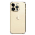 Чехол силиконовый для iPhone 12 Pro (6.1), усиленные края, с защитой камеры, X-CASE, прозрачный