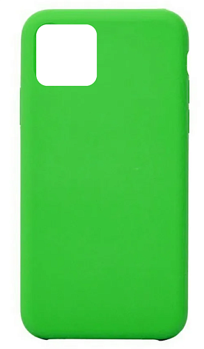 Чехол - накладка для iPhone 12 Pro Max, Silicon Case, зеленый