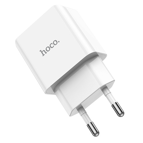 Сетевое зарядное устройство, 1 USB 2.1A (C106A), HOCO, белый