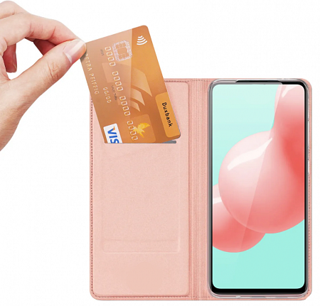 Чехол-книжка для Samsung Galaxy A50/A50S/A30S, DU DU, боковой, розовый
