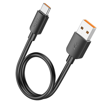 USB Кабель Type-C, HOCO, X96, 100W, 0.25м, черный