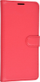 Чехол-книжка для Samsung Galaxy A12/M12, боковой, красный