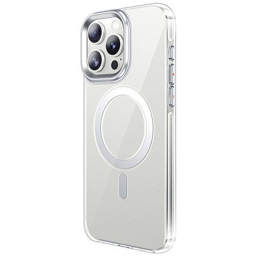 Чехол для iPhone 15 Pro, PC, Магнитный (MagSafe), AS3, HOCO, прозрачный