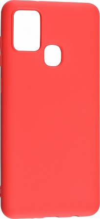 Чехол силиконовый для Samsung Galaxy A21S, good quality, X-CASE, красный