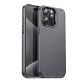 Чехол для iPhone 15 Pro, TPU+PU, Магнитный (MagSafe), AS8, HOCO, серый