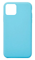 Чехол - накладка для iPhone 11, Silicon Case, без лого, голубой