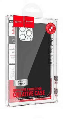 Чехол силиконовый для iPhone 13 Pro Max (6.7), Fascination series, HOCO, черный