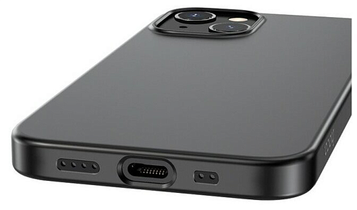 Чехол силиконовый для iPhone 13 (6.1), Fascination series, HOCO, черный