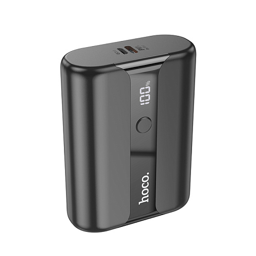 Универсальный Доп. Аккумулятор 10000mAh, Q3 Pro, HOCO, выход: 1 USB (22.5W)+PD (20W), черный