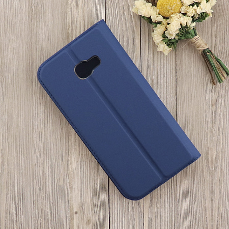 Чехол-книжка для Samsung Galaxy A5 (2017)/A520, X-CASE, боковой, синий