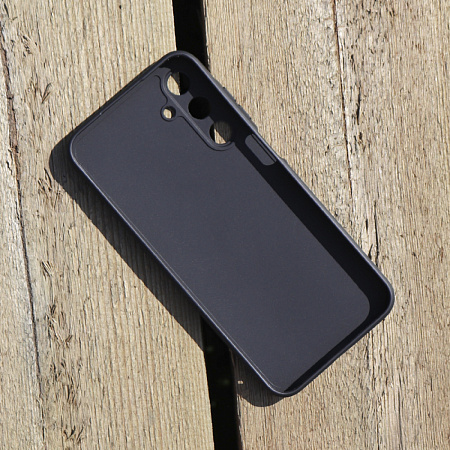 Чехол силиконовый для Samsung Galaxy A25 (5G), с защитой камеры, X-CASE, черный
