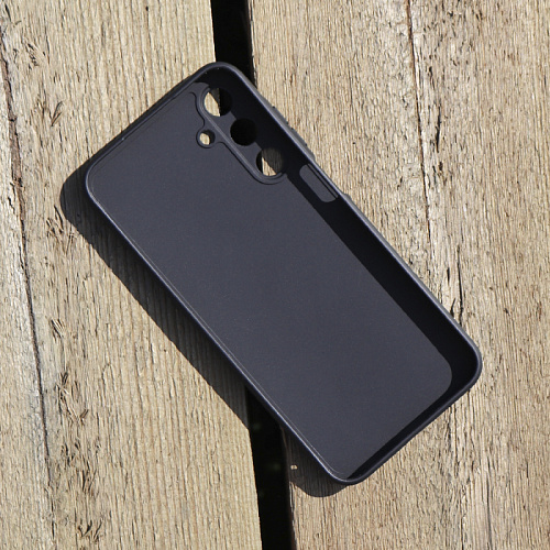 Чехол силиконовый для Samsung Galaxy A25 (5G), с защитой камеры, X-CASE, черный