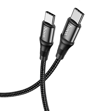 Кабель Type-C на Type-C, HOCO, X50, 2М, 100 Вт, черный