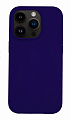 Чехол-накладка для iPhone 14 Pro, Silicon Case, без лого, индиго