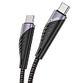 Кабель Type-C на Type-C, HOCO, U95, Fast Charge 60W, черный