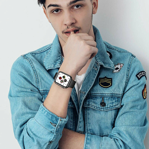 Умные часы Y1 Smart watch Hoco, черные