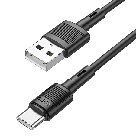 USB Кабель Type-C, HOCO, X83, 1м, черный