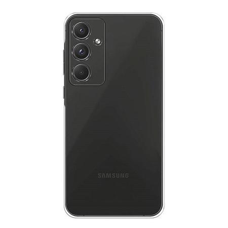 Чехол силиконовый для Samsung Galaxy A34 (5G), с защитой камеры, X-CASE, прозрачный