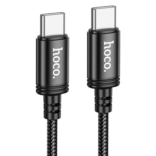 Кабель Type-C на Type-C, HOCO, X91, 3м, 60W, черный