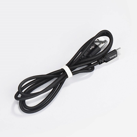 USB Кабель Type-C, HOCO, X14, колба, черный