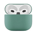Чехол силиконовый для Airpods 3 case, X-CASE, зеленый лес (Pine Needle green)