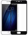 Защитное стекло на Meizu Pro 6, Silk Screen 2.5D, черный, X-CASE