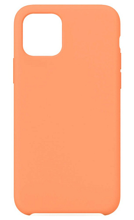 Чехол - накладка для iPhone 12 Pro Max, Silicon Case, абрикосовый