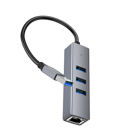 USB  (HB34) c 1 USB  3 USB 3.0+RJ45, HOCO,  