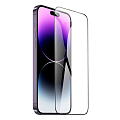 Защитное стекло для iPhone 14 Pro Max, G777, HOCO, anti-static, черное